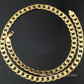 Copper Chain Necklace Men Women 18K Gold Plated Necklace